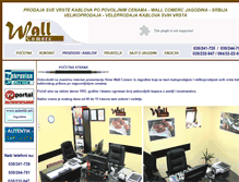 Tablet Screenshot of kablovi.biz